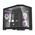 Darflash FT418 computer case + 6 aRGB fans (black) — Foto 1