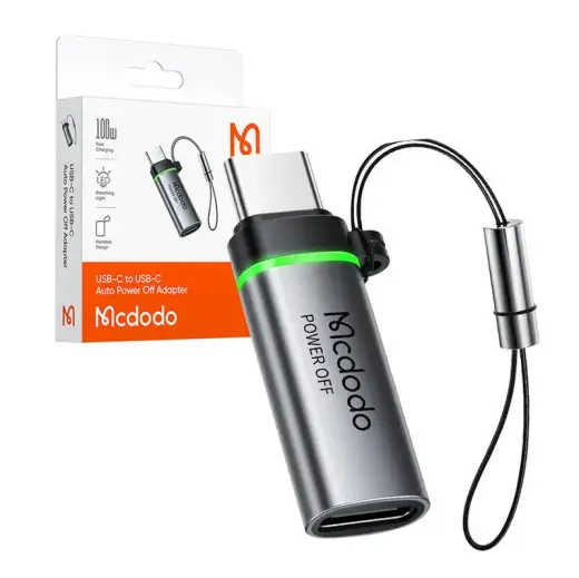 Adapter USB-C do USB-C Mcdodo OT-2450, auto power off Фото num