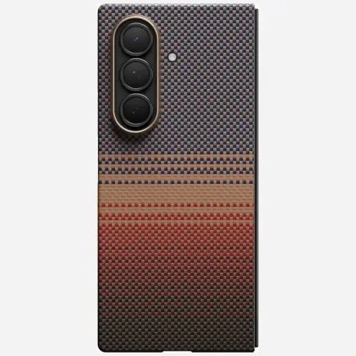 Case PITAKA Ultra-Slim MagSafe for Samsung Galaxy Z Fold7 sunset Фото num