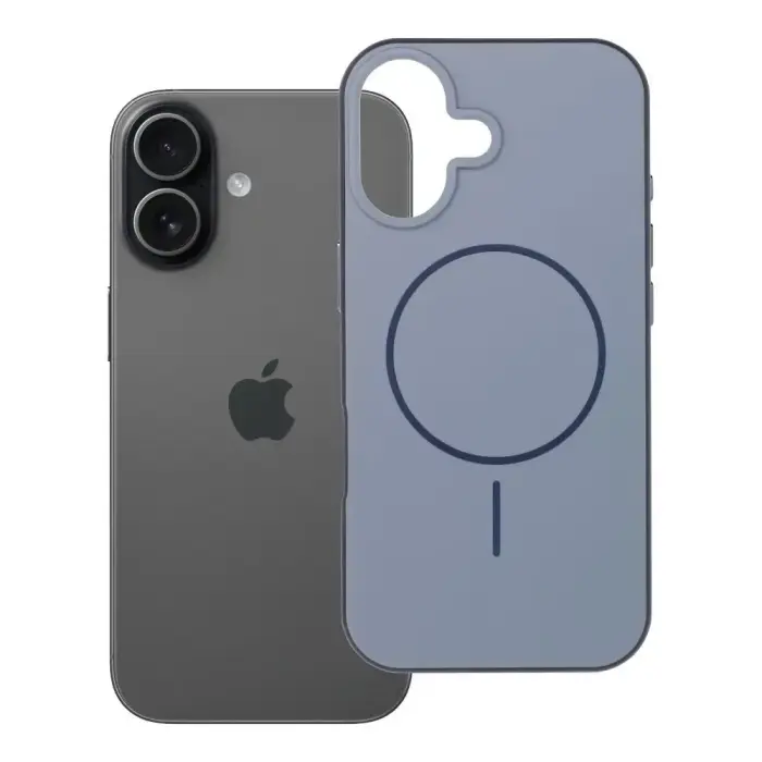 Case for iPhone 17 Forcell F-Protect Chromatic Premium compatible with MagSafe blue