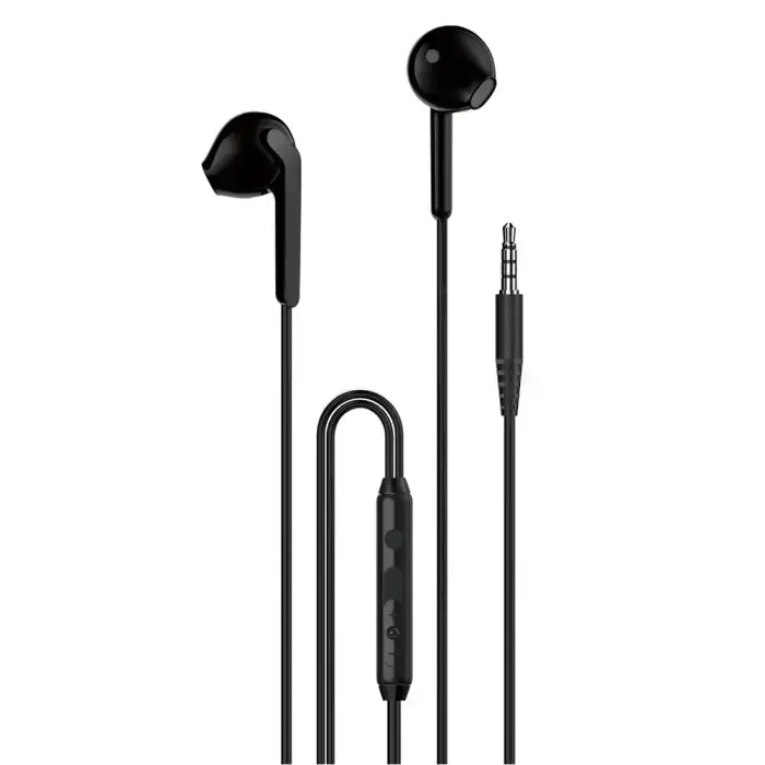 Dudao X3 in-ear headphones, wired, mini jack 3.5mm - black