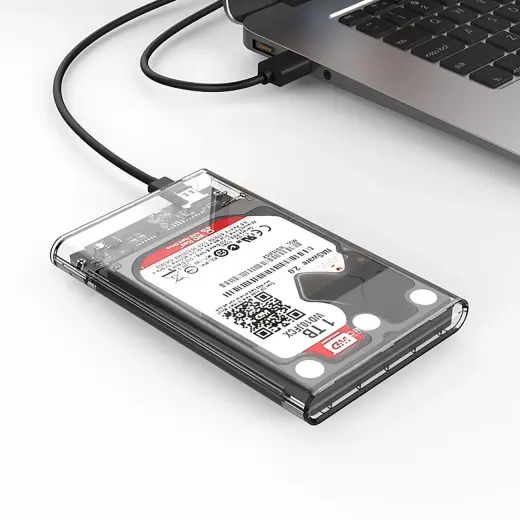 Orico 2139C3 2.5" HDD|SSD USB-C 5Gb|s Disk Drive - Transparent Фото num