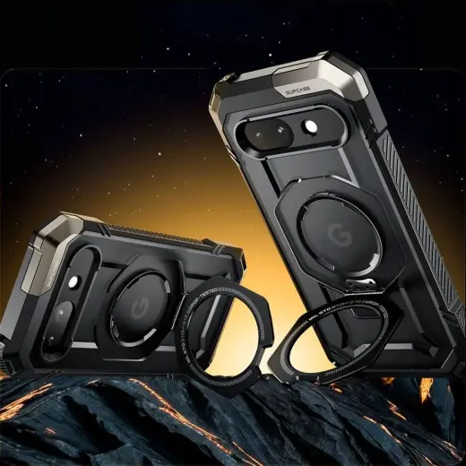 SUPCASE UB Grip Mag Magsafe phone case for Google Pixel 9A black Photo