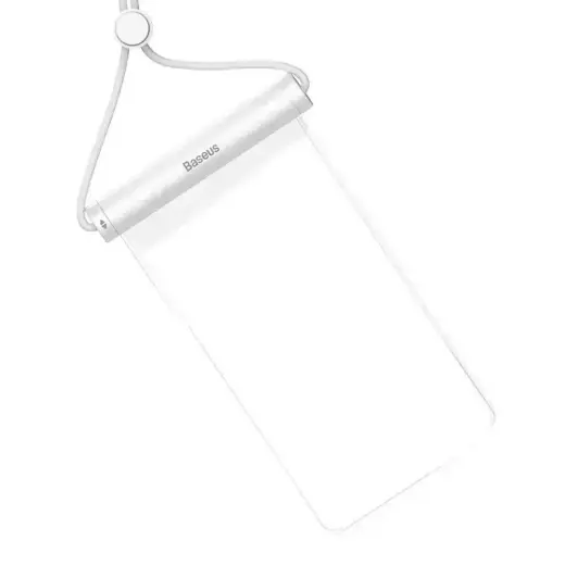 Waterproof phone case Baseus AquaGlide with Cylindrical Slide Lock (white) Foto 10