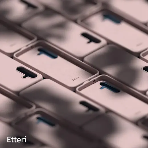 Etteri silikona maciņš Samsung Galaxy S25 Plus gaiši rozā Foto 8