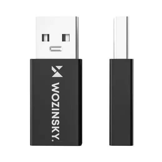 Wozinsky WAAC-01 USB-A - USB-C OTG Adapter - Black Foto 4