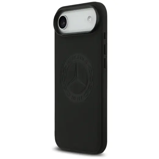 Etui Mercedes Leather Vintage Logo        MagSafe do iPhone Air czarny Foto 2