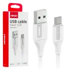 Kabelis USB – USB-C 3A 100 cm FullLINK AMIO-03917 — Foto 1