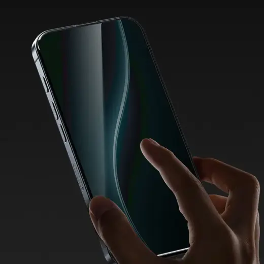 Benks Tempered glass Joy Touch Matte Glass (M070) for Iphone 17 Pro Max black Foto 13