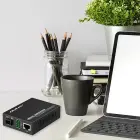 Qoltec Bidirectional Ethernet SWITCH Media Converter 1x RJ45 1x SFP| 1000Mbps | 5V Foto 6