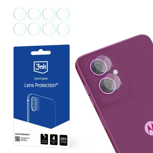 3mk Lens Protection Hybrid Camera Glass for Motorola Moto G55 5G Foto 1