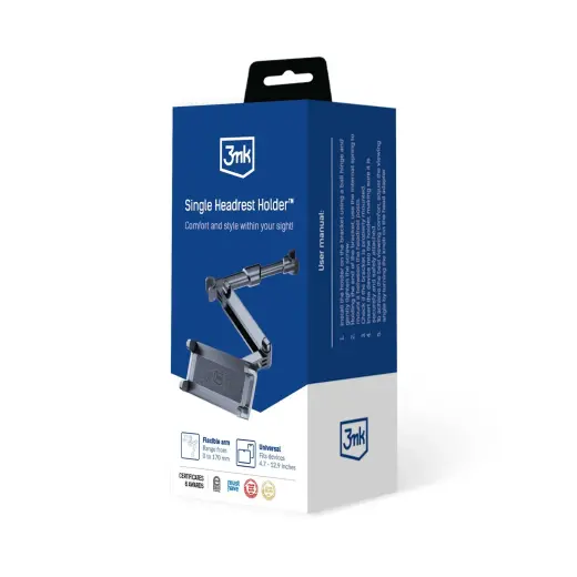 3MK Single Headrest Holder uchwyt na tablet Photo
