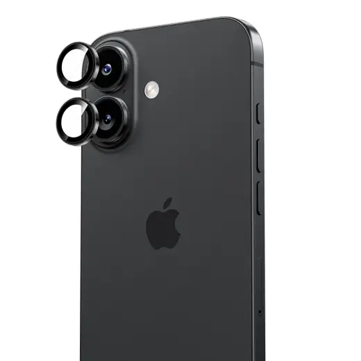 Benks Tempered glass DR Sapphire Lens Protector on camera for Iphone 17 (lens 2 pieces) black Foto 1