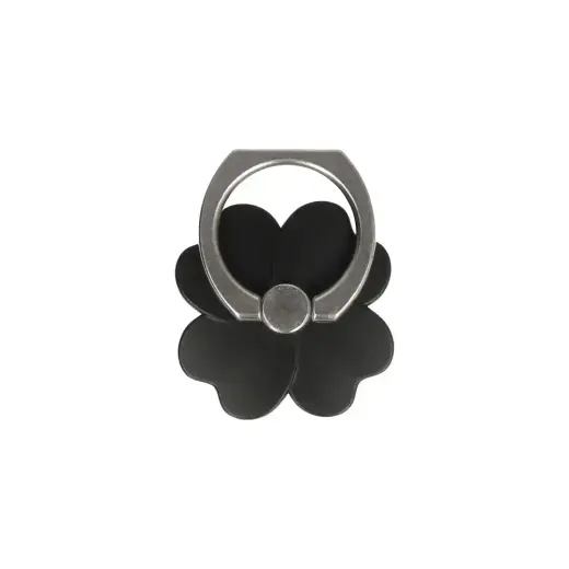 Ring Holder FLOWER - Black