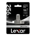 Pendrive Lexar Dual Type-C and Type-A USB 3.1 256GB — Foto 9