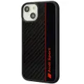Audi Carbon Fiber Stripe iPhone 14 | 15 | 13 6.1" czarny|black hardcase AUS-TPUPCIP14-R8|D1-BK Photo