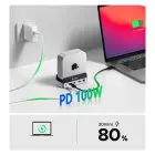 Orico MiniDock 10-in-1 Docking Station with SSD Hard Drive Bay - Silver Фото num