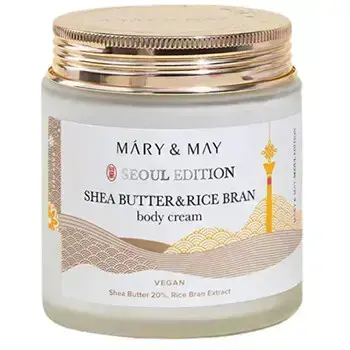 MARY & MAY Shea Butter & Rice Bran Body Cream - Body cream 250ml