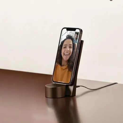 Lexon City Energy Pro 10W Wireless Charger with Bluetooth Speaker bronze LD145BZ Фото num