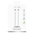 Puro Fabrik провод для передачи данных и зарядки | USB-C на USB-C | 60W | 1.5м | синий Фото num