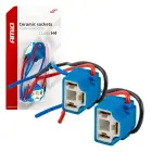 Ceramic sockets angled 2 pcs H4 — Photo 1