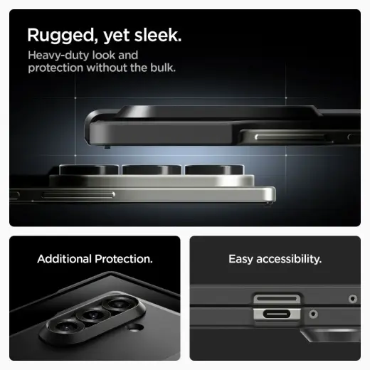 SPIGEN TOUGH ARMOR PRO MAG MAGSAFE GALAXY Z FOLD 7 BLACK Foto 14
