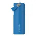 Termopudele ar salmiņu The IceFlow Bottle Flip Straw 2.0 0,47L zila  Foto 1