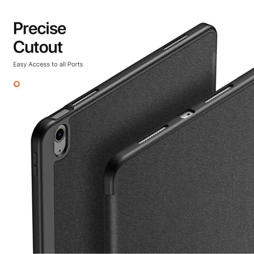 Dux Ducis domo magnet case чехол для планшета Apple iPad Pro 11 (2024)  A2837 | A3006 | A2836 черный Фото num