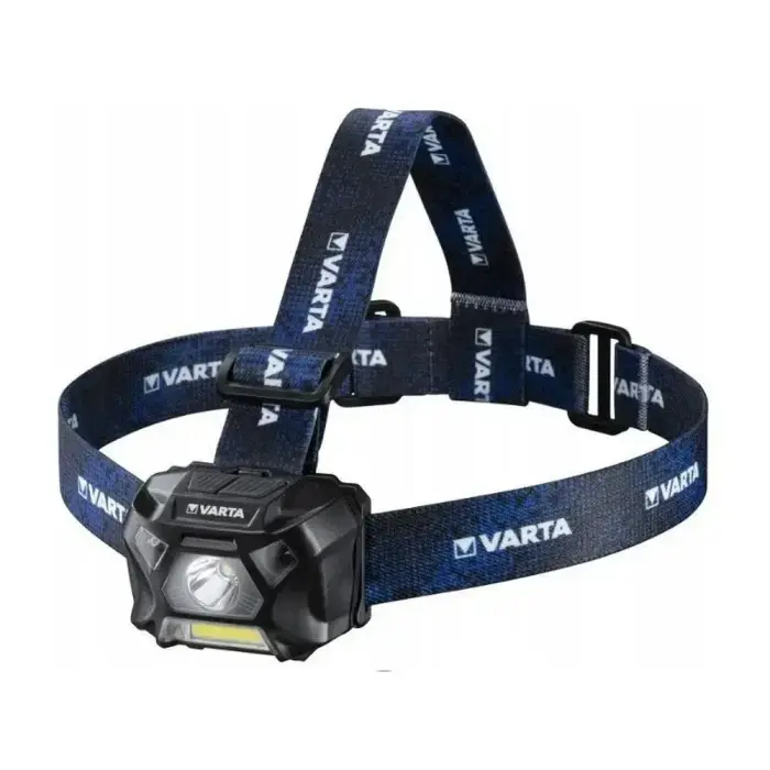 VARTA head flashlight LED Work flex motion sensor H20 150lm 18648 + 3 x batteries R3 (AAA) Photo