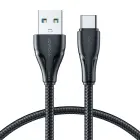 Joyroom Surpass Series A11 USB-A | USB-C 3A cable 0.25 m - black Foto 1