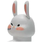 Mini massage gun 4smarts ACECOOL Rabbit white Foto 9