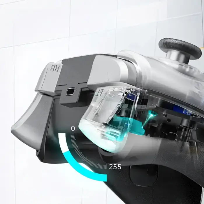 Machenike G5Pro Max Wireless Game Controller with Charging Station - Gray Photo