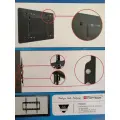 Opticum TV stiprinājums pie sienas 23-55collas, līdz 30kg, melns Foto 5