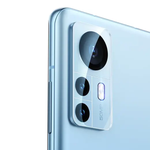 Baseus Xiaomi 12 Pro Camera Film 0.3mm Transparent (2pcs) + Cleaning Kit (SGQK000402) Foto 8