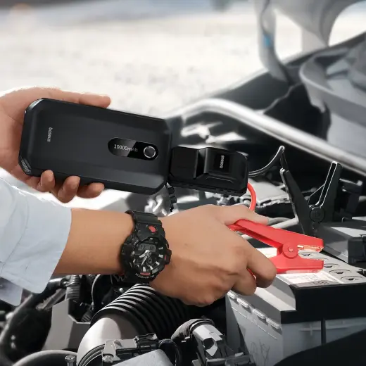 Baseus Super Energy Air Series Car Jump Starter (10000mAh, 1000A Peak Current) Cluster Black Photo