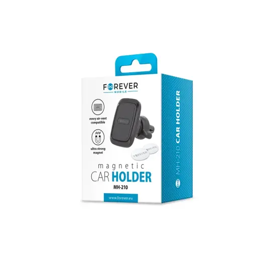 Forever car holder for air vent MH-210 magentic black Photo