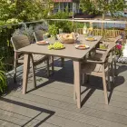 Dārza krēsls Tisara bēšs Foto 3