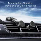 Magnetic car phone holder Forcell F-Grip MagFlex windshield / dashboard / air vent black Photo