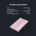 Qoltec Aluminium Enclosure | SSD HDD 2.5'' drive | SATA | USB 3.0 | Super speed 5Gb/s | 2TB | Pink Foto 5