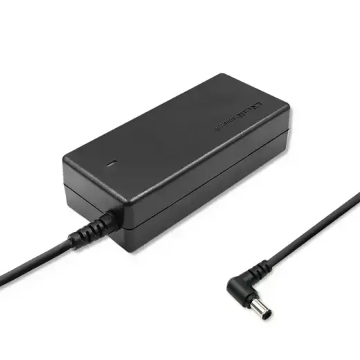 Qoltec Power adapter for laptop Toshiba 65W | 19V | 3.42A | 5.5*2.5 | +power cable Photo