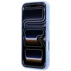 Guess Grained Triangle Logo MagSafe Case for iPhone 18 Pro Max / 17 Pro Max Blue — Foto 5