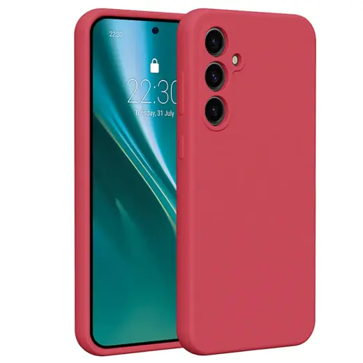 Etteri Silicone phone case for Samsung Galaxy S23 FE raspberry
