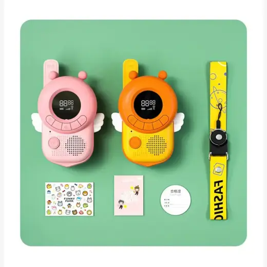 Walkie-talkie for children K22 Bee + Battery Charger + 8xRechargeable HR03/AAA 900mAh Photo