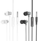 Wire earphones Jack 3,5 mm Hoco M110 metal gray — Foto 4