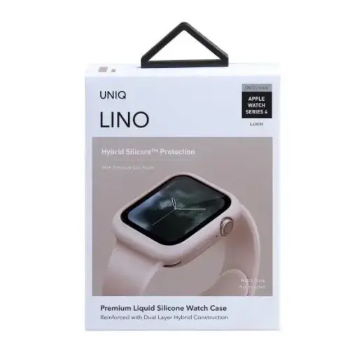 Uniq Lino Apple Watch Series 4|5|6 | SE 44mm case. pink | blush pink Фото num