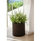 Puķu podu komplekts Cylinder Planters S+M+L brūns — Foto 2