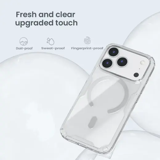 Nillkin Nature TPU PRO Magnetic Cover for Apple iPhone 17 Pro Transparent Фото num