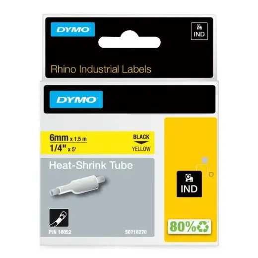 Dymo RhinoPRO Black Yellow (18052) Foto 4