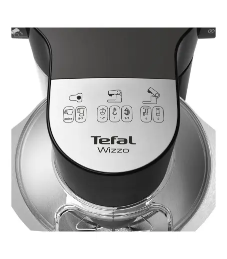 TEFAL Wizzo virtuves kombains, 1000W, melns Photo