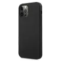 Mini MIHCP12LSLTBK iPhone 12 Pro Max 6,7" czarny|black hard case Silicone Tone On Tone Photo